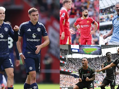 Thành Manchester mở hội, Liverpool gục ngã, Arsenal thắng nhọc derby