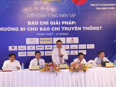 Diễn đàn Tổng Biên tập 2024: Khẳng định sự phát triển tất yếu của báo chí giải pháp