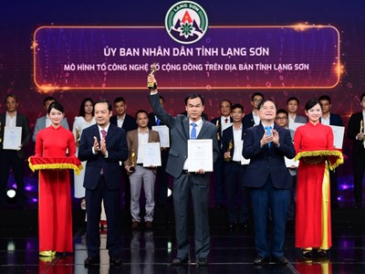 Lạng Sơn được vinh danh 2 mô hình chuyên đổi số xuất sắc năm 2024