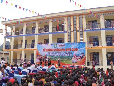 Chuyện những mái trường mới nơi vùng cao Điện Biên