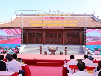 Từ cuộc hội thảo đến ngôi đền tương xứng tầm Lý Nam Đế