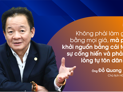 Ngân hàng có Tâm, cùng đất nước vươn Tầm