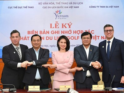 Hợp tác thúc đẩy phát triển du lịch golf tại Việt Nam