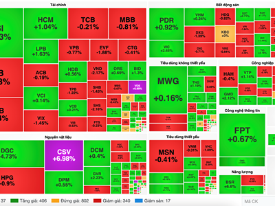 Chứng khoán phiên 6.12: VN-Index “hạ nhiệt“