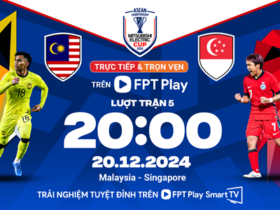 Nhận định trận đấu Malaysia vs Singapore, 20h00 ngày 20.12: Chủ nhà phải thắng