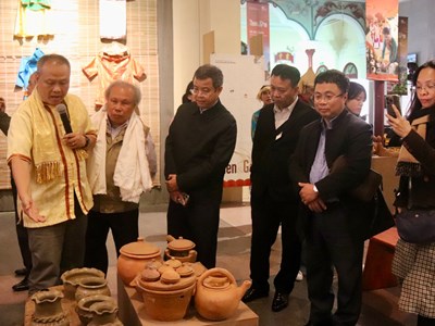 Đưa Thực hành Then và Nghệ thuật gốm Chăm đến giữa lòng Hà Nội