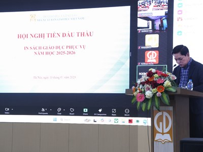 Hội nghị Tiền đấu thầu In sách giáo dục phục vụ năm học 2025–2026