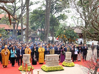 Hải Dương tổ chức Lễ hội mùa Xuân truyền thống Côn Sơn-Kiếp Bạc