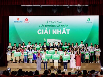 Những ý tưởng xanh đột phá vô địch “Gửi tương lai Xanh 2050” 