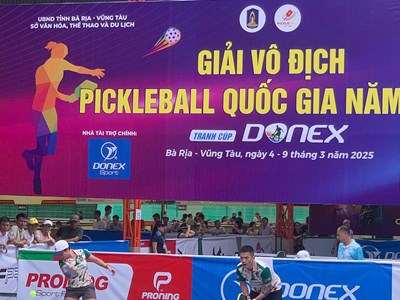 Giải vô địch Pickleball quốc gia 2025: Khép lại mùa giải sôi động