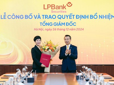 Tổng giám đốc Chứng khoán LPBank rời ghế sau chưa đầy nửa năm
