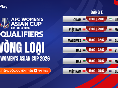 Nhận định bảng E vòng loại cúp bóng đá nữ châu Á 2026: Tuyển nữ Việt Nam quyết giành ngôi đầu
