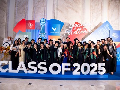 VinUni tổ chức lễ tốt nghiệp cho gần 150 sinh viên “thế hệ kiên cường”