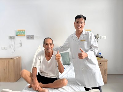 Cứu sống cụ ông 77 tuổi đột quỵ do nhồi máu não, liệt nửa người tại Phú Quốc