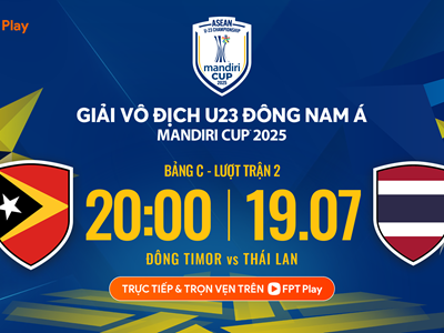 Nhận định trận đấu U23 Timor Leste vs U23 Thái Lan, 20h00 ngày 19.7: Đẳng cấp lên tiếng