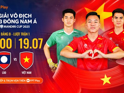 Link xem trực tiếp trận đấu U23 Việt Nam vs U23 Lào: Chiến binh Sao vàng khởi đầu thuận lợi