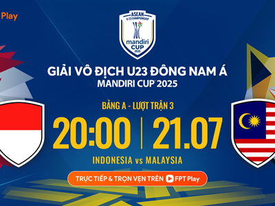 Nhận định trận đấu U23 Indonesia vs U23 Malaysia, 20h00 ngày 21.7: Nguy cơ bị loại và bài toán ngược dòng