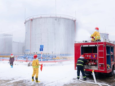 Petrolimex tổ chức diễn tập nâng cao năng lực nghiệp vụ PCKB, PCCC & CNCH