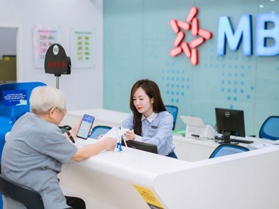 MB chốt quyền chia cổ tức 35% bằng tiền mặt và cổ phiếu