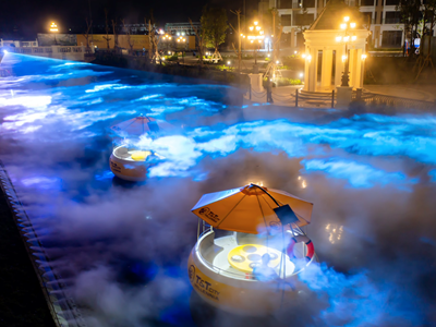 Lạc vào thế giới cổ tích trên Dòng sông Ánh sáng tại TP Thiên niên kỷ T&T City Millennia