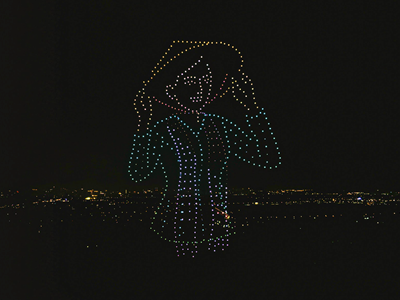 Kỳ ảo màn trình diễn ánh sáng – công nghệ tại đại nhạc hội trên Thành phố Thiên niên kỷ T&T City Millennia