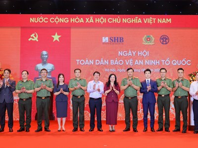 SHB được vinh danh vì đóng góp trong phong trào toàn dân bảo vệ an ninh Tổ quốc