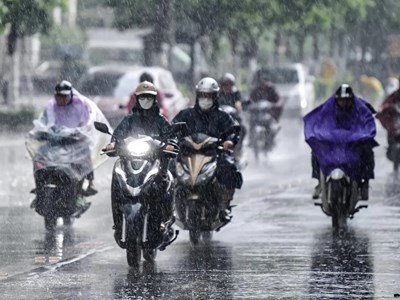 Dự báo thời tiết 22.8: Mưa to ở nhiều nơi, Hà Nội có mưa dông