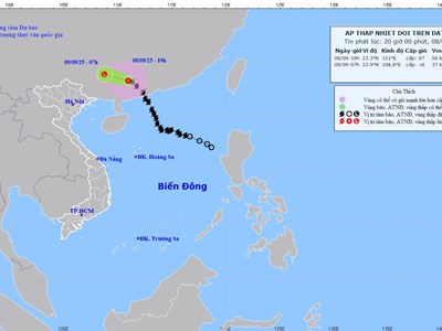 Dự báo thời tiết 9.9: Bão số 7 đổ bộ, Bắc Bộ mưa to trên diện rộng