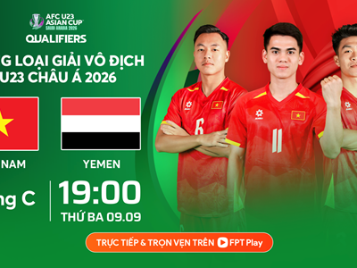 Link xem trực tiếp trận đấu U23 Việt Nam vs U23 Yemen