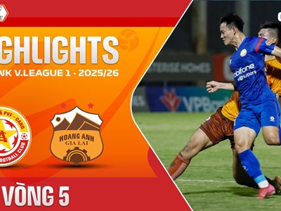 Highlight PVF CAND vs HAGL: Cơn mưa cơ hội