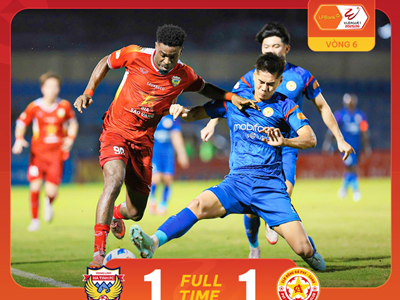 Highlight PVF CAND vs Hồng Lĩnh Hà Tĩnh: Bất phân thắng bại
