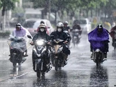 Dự báo thời tiết 8.10: Bắc Bộ mưa trên diện rộng, Hà Nội mưa cả ngày