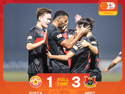 Highlight PVF-CAND vs Ninh Bình: Hoàng Đức toả sáng, Nối dài mạch bất bại