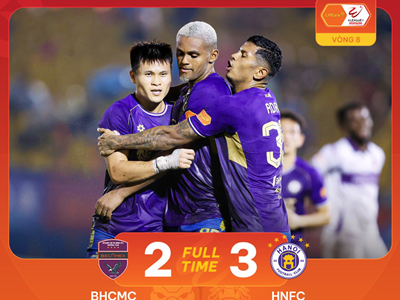 Highlight Becamex TP.HCM vs Hà Nội FC: Cơn mưa bàn thắng, 3 quả phạt đền