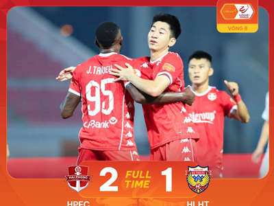 Highlight Hải Phòng vs Hà Tĩnh: Ngoại binh lập cú đúp