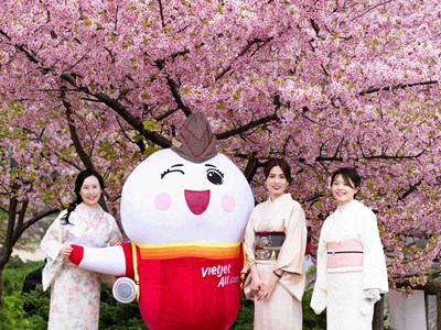 Cùng Vietjet hòa mình vào sắc màu văn hóa Việt Nam tại Nagoya