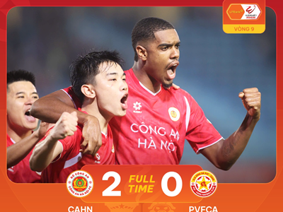 Highlight CAHN 2-0 PVF-CAND: Bùng nổ phút bù giờ