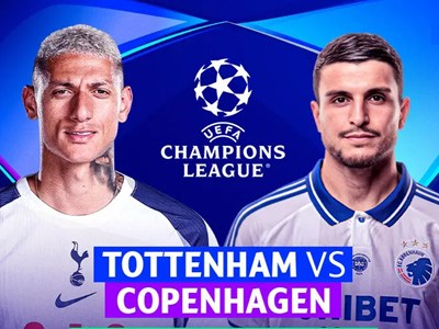 Nhận định trận đấu Tottenham vs FC Copenhagen, 3h00 ngày 5.11: Cứu danh dự sau chuỗi vấp ngã