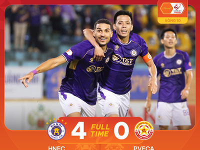 Highlight Hà Nội FC vs PVF-CAND: Hoàng Hên lập cú đúp, chiến thắng tưng bừng
