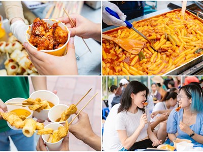 Lễ hội ẩm thực Hàn Quốc K-Food Fair lần đầu tiên tổ chức tại Hải Phòng, thu hút hàng trăm nghìn lượt khách tham gia