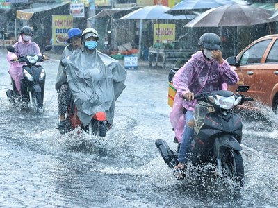 Dự báo thời tiết 23.11: Đà Nẵng đến phía Đông Quảng Ngãi mưa lớn