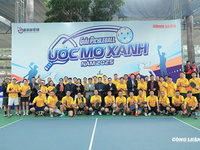 Lễ khai mạc Giải Pickleball 'Ước Mơ Xanh' 2025: Khởi đầu cho hành trình gắn kết và nhân ái