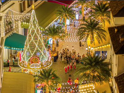 Cây thông bừng sáng: Phú Quốc chính thức bước vào mùa lễ hội rực rỡ nhất năm