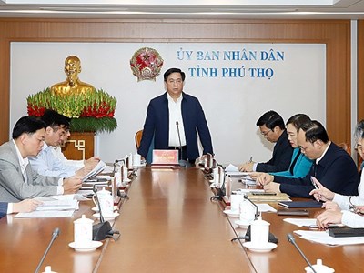 Hoàn thiện phương án quy hoạch ngành, lĩnh vực tích hợp trong quy hoạch tỉnh Phú Thọ