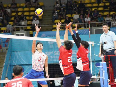 Highlight bóng chuyền nam Việt Nam vs Lào: Khởi đầu áp đảo, chiến thắng giòn giã 3-0