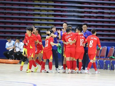 Highlight Futsal nữ Việt Nam vs Philippines: Bản lĩnh lên tiếng, hiên ngang tiến vào chung kết