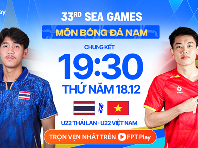Nhận định trận đấu U22 Việt Nam vs U22 Thái Lan, 19h30 ngày 18.12: Hành trang bất bại săn vàng Rajamangala