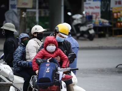 Dự báo thời tiết 21.1: Bắc Bộ trời rét, Nam Bộ mưa dông