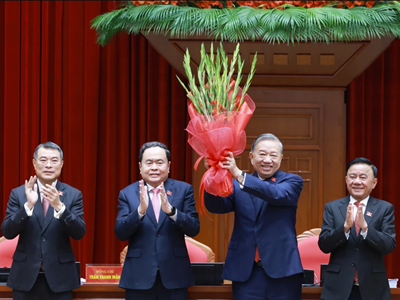 Điện, thư chúc mừng Tổng Bí thư Ban Chấp hành Trung ương Đảng Cộng sản Việt Nam khóa XIV Tô Lâm