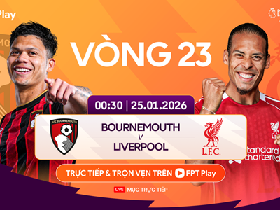 Link xem trực tiếp Bournemouth vs Liverpool, 0h30 ngày 25.1, vòng 23 Ngoại hạng Anh